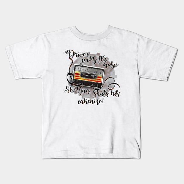 Driver Picks The Music Kids T-Shirt by UnseriousDesign